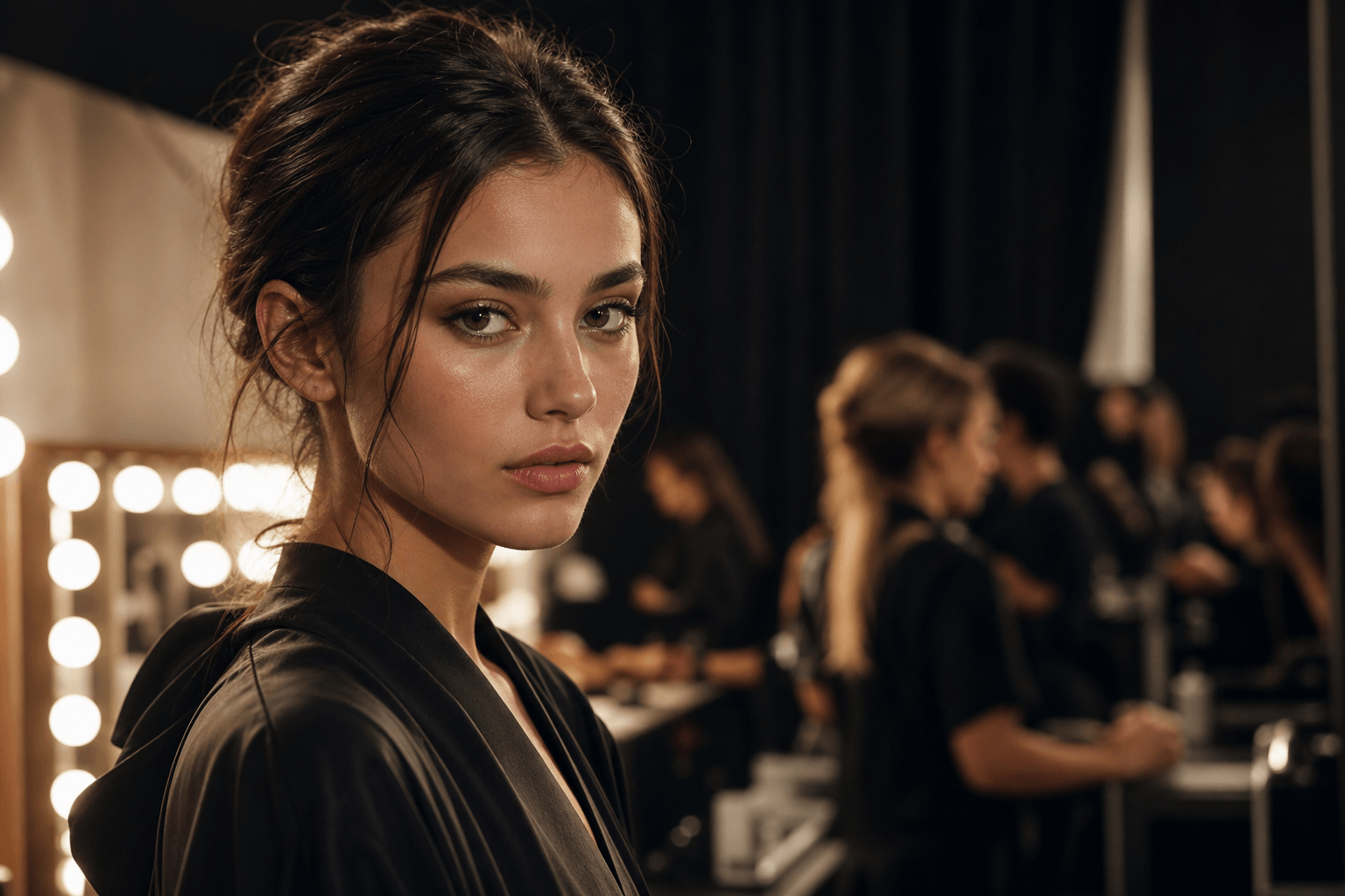Talent backstage access portrait