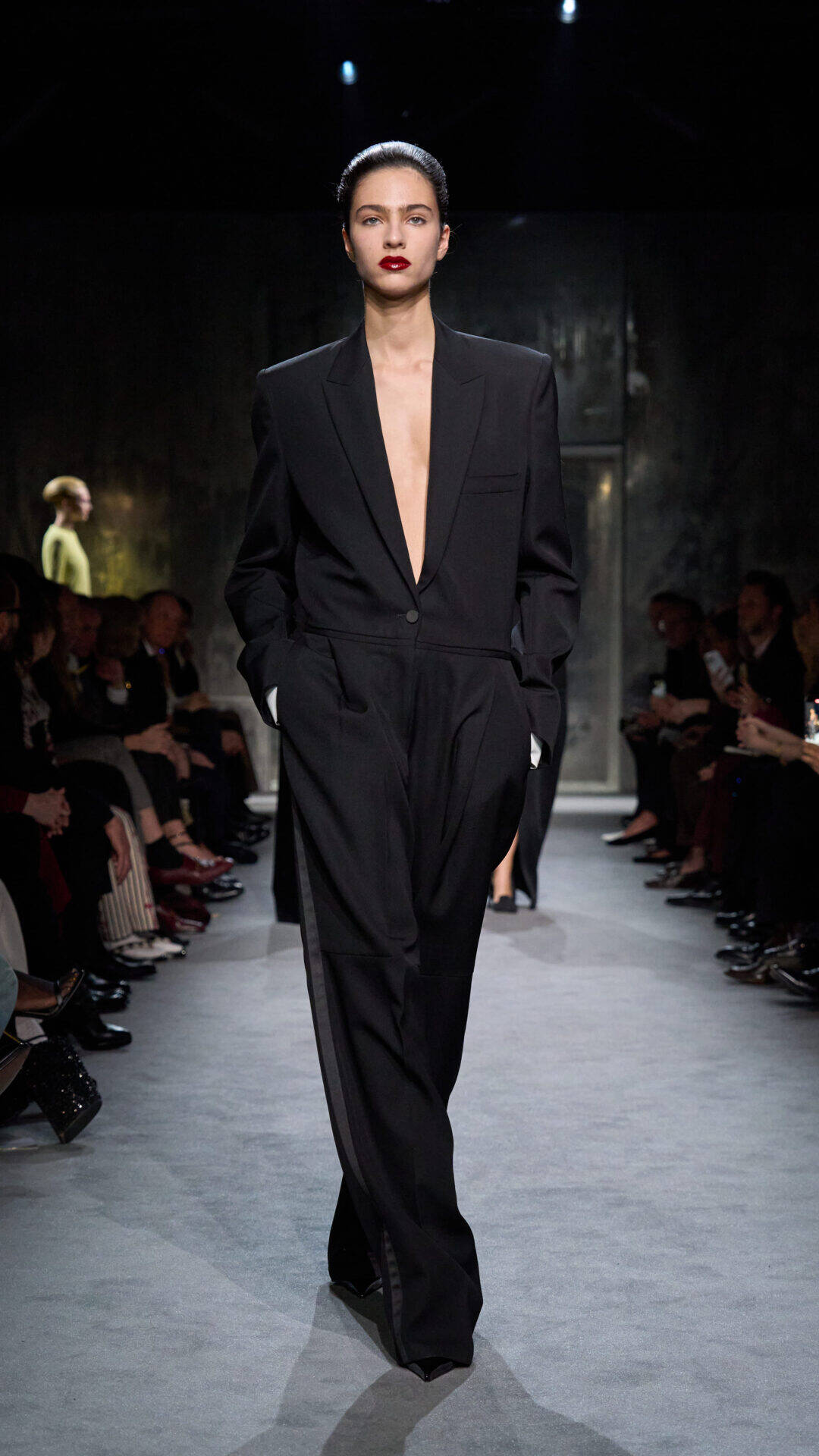 Runway event moment during an evening showcase