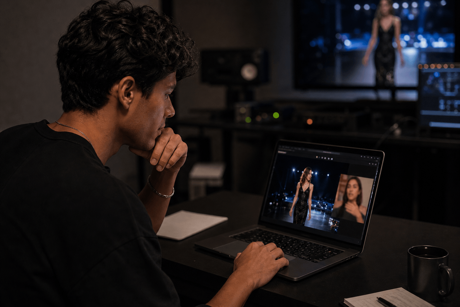 Remote creative coaching session