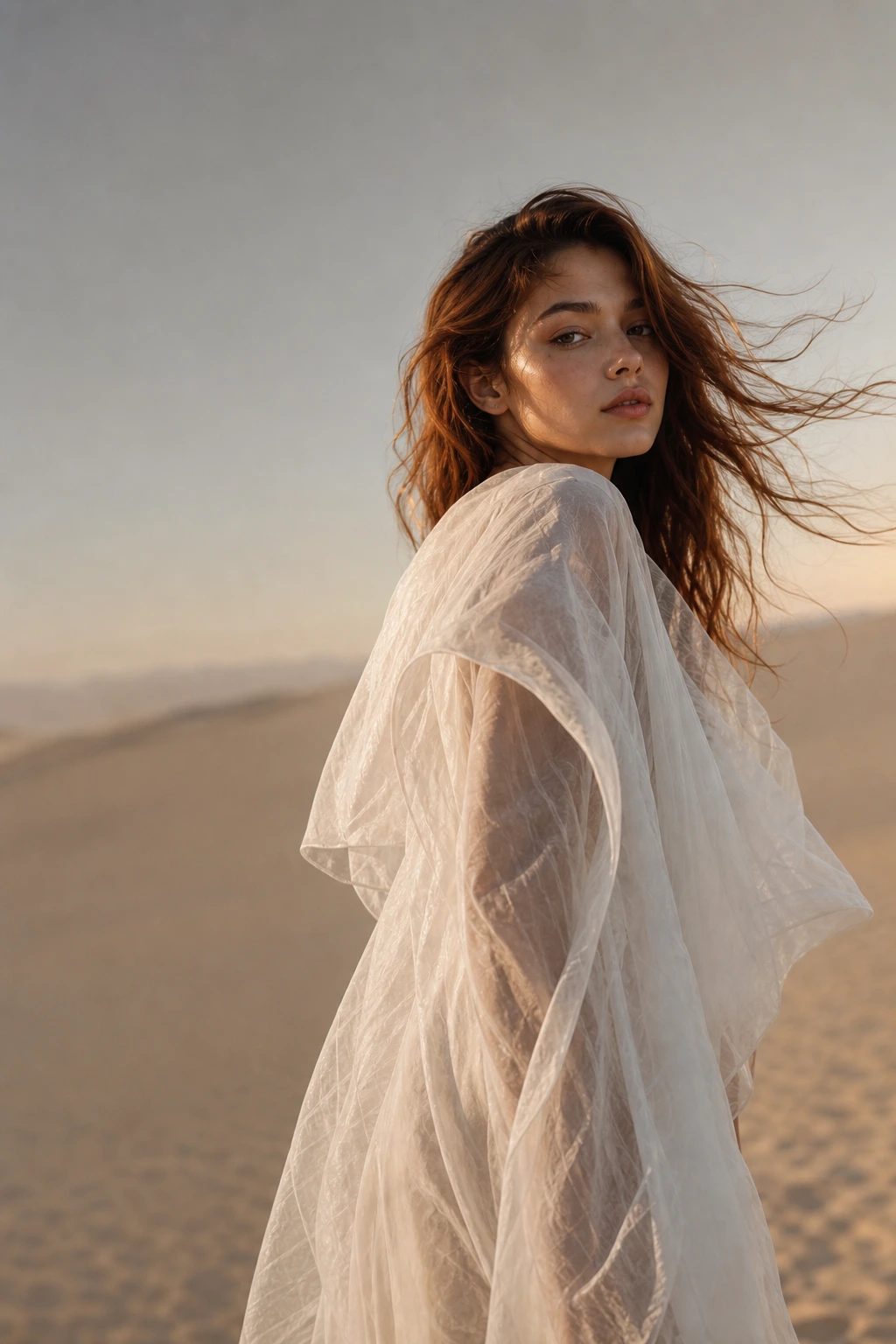 Rising talent in a desert landscape